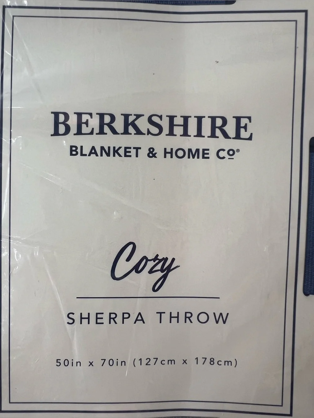 Brand New-Berkshire Sherpa Throw